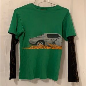 City Threads Boys Shirt Size 10